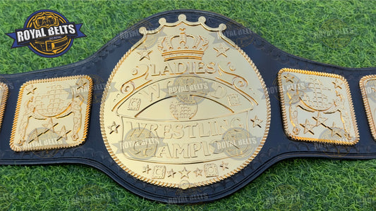 WWF Ladies World Wrestling Championship HD CNC Title Belt - Royal Belts
