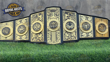 LUCHA Underground Gif Of God Wrestling Championship Tripple Layer Title Belt - Royal Belts