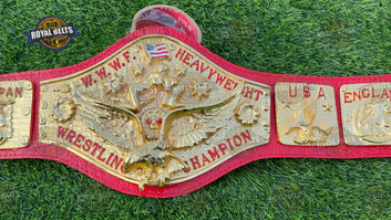 Bob Backlund  WWWF Antonio Inoki Championship Title Belt