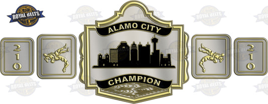 Custom Design Championship Belt designed for champions by Royal Belts