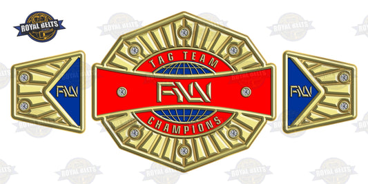 Custom Design Championship Belt made for wrestling and boxing titles