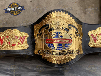 WCW Cruiserweight Wrestling Championship Title Belt Zinc Plated - Royal Belts