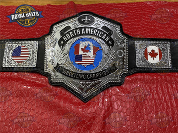 NWA North American Wrestling Champion HD CNC Title - Royal Belts