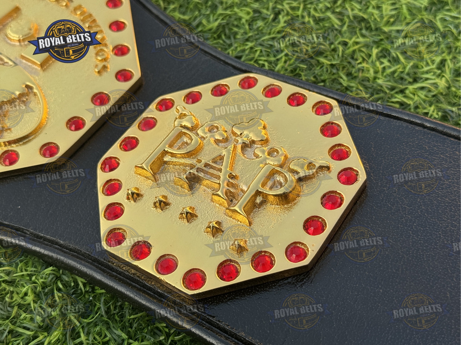 AAA Mexico World Heavyweight wrestling belt premium quality