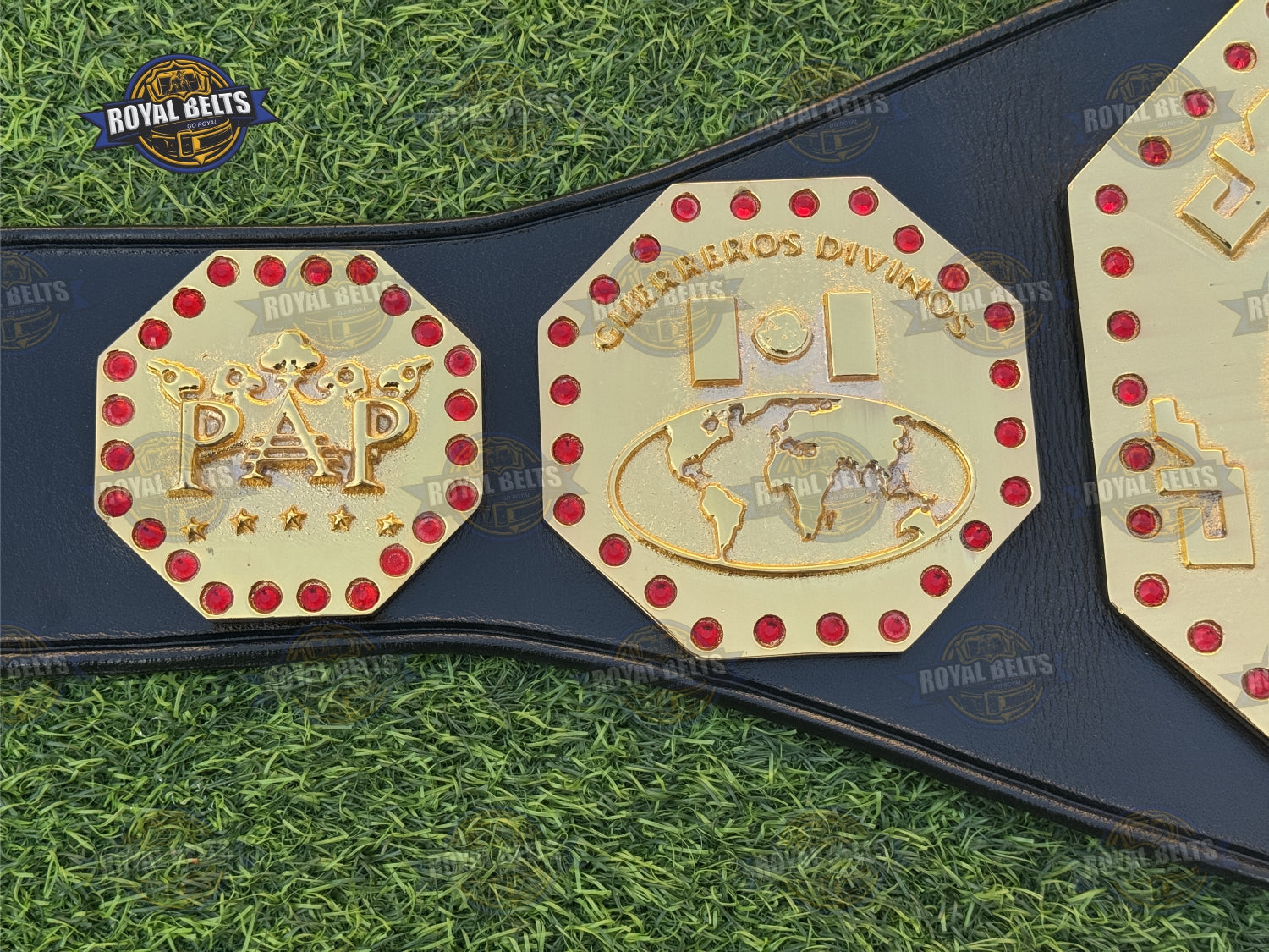 AAA Mexico World Heavyweight title belt premium collectible