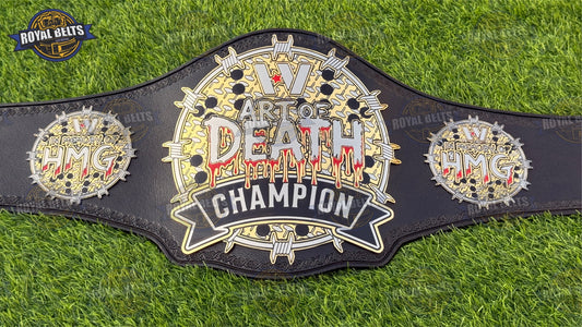 ART OF DEATH Custom Championship Title Belt