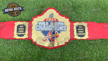 Atlanta Braves MLB World Series Championship Title Belt