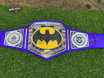 Batman Forever championship belt inspired by classic DC movie Made by Royal Belts