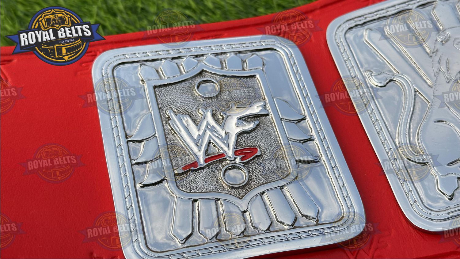 Big Eagle Scratch Logo Title Belt wrestling title belt with real leather strap