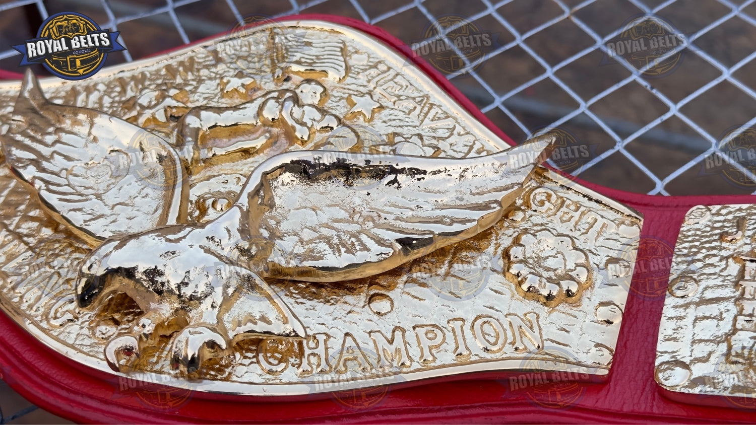 Bob Backlund Antonio Inoki heavyweight title belt premium finish