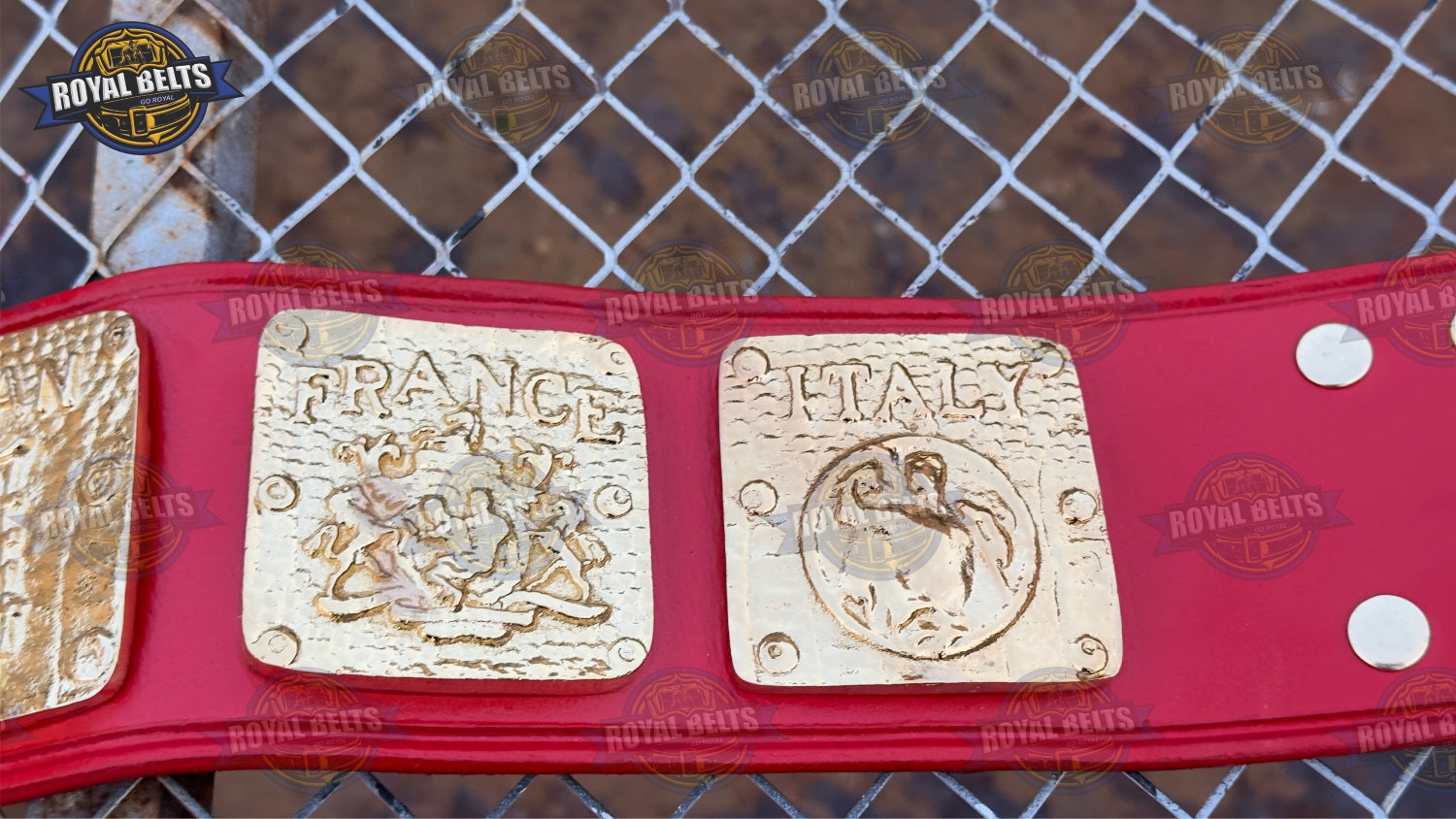 Backlund Antonio Inoki heavyweight title belt iconic design