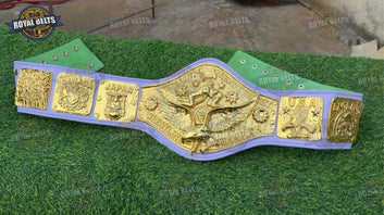 Antonio Inoki heavyweight championship belt wrestling Made by Royal Belts