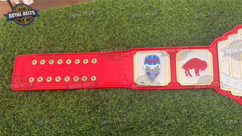 Buffalo Bills American Football Custom Championship Title Belt Adult Size Zinc Plated