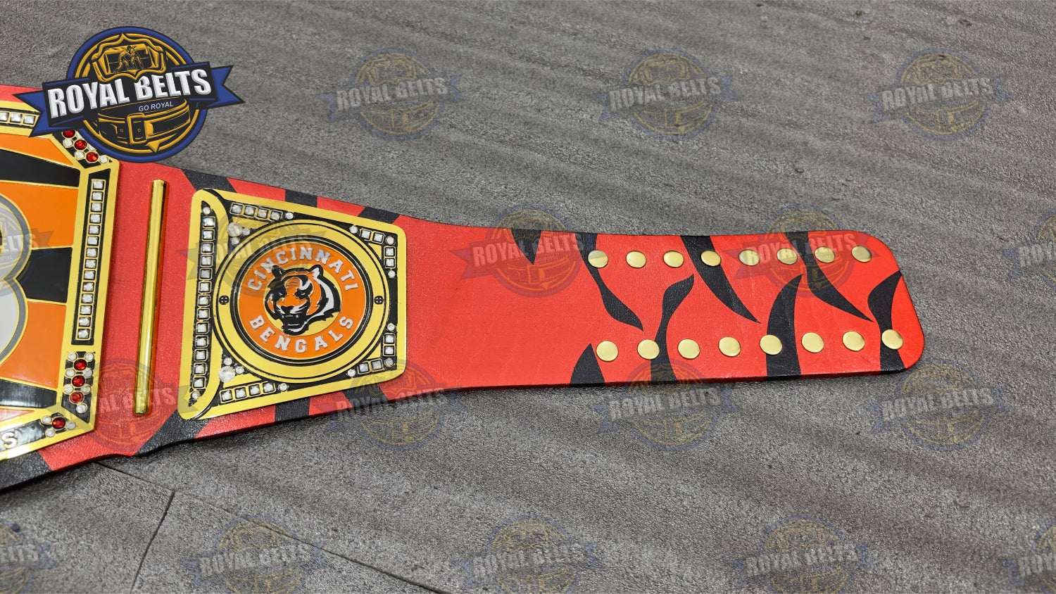 Cincinnati Bengals Title Belt premium sports memorabilia collectible