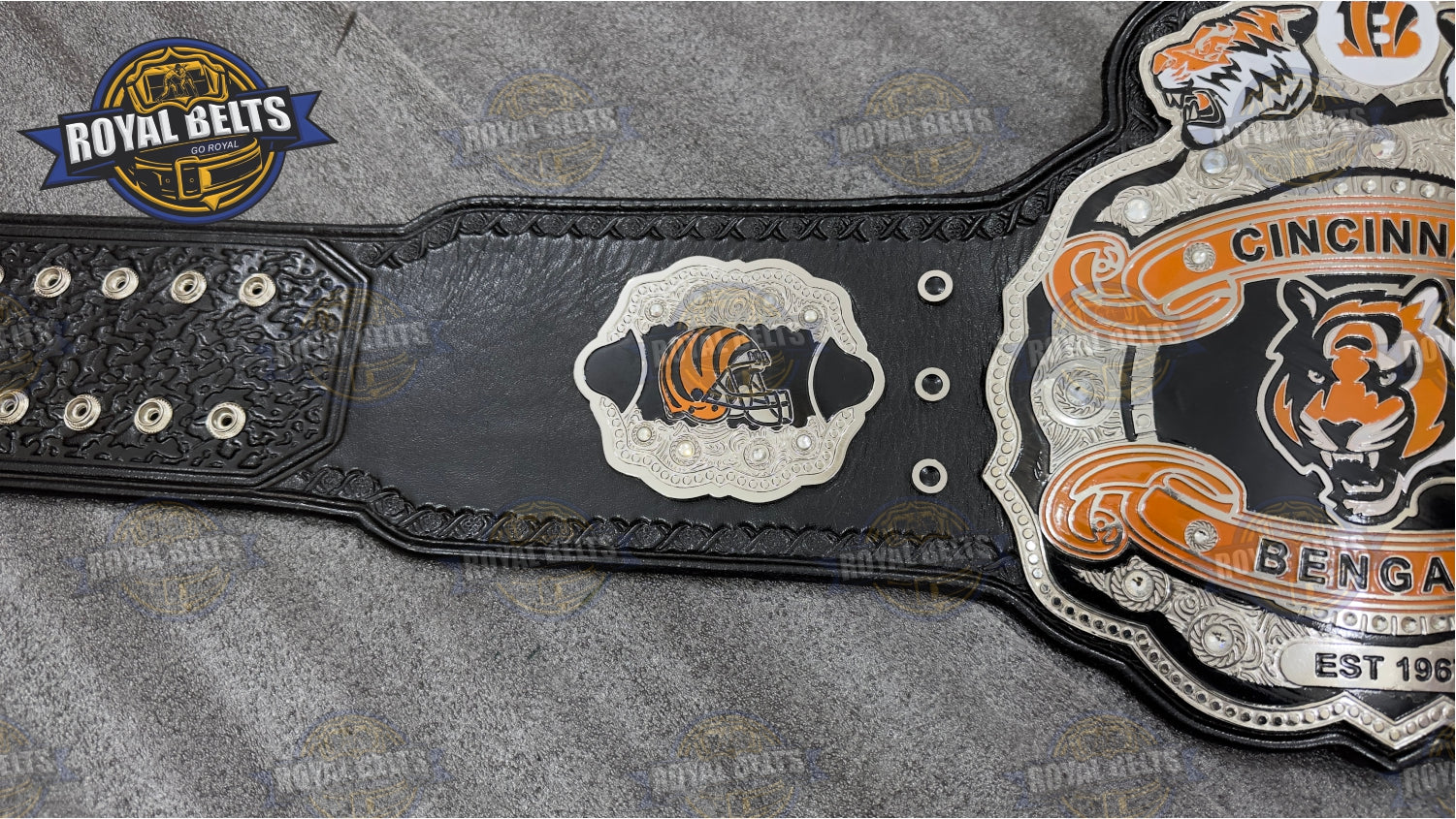 Cincinnati Bengals WWE Legacy Title Belt football championship replica for Bengals fans 