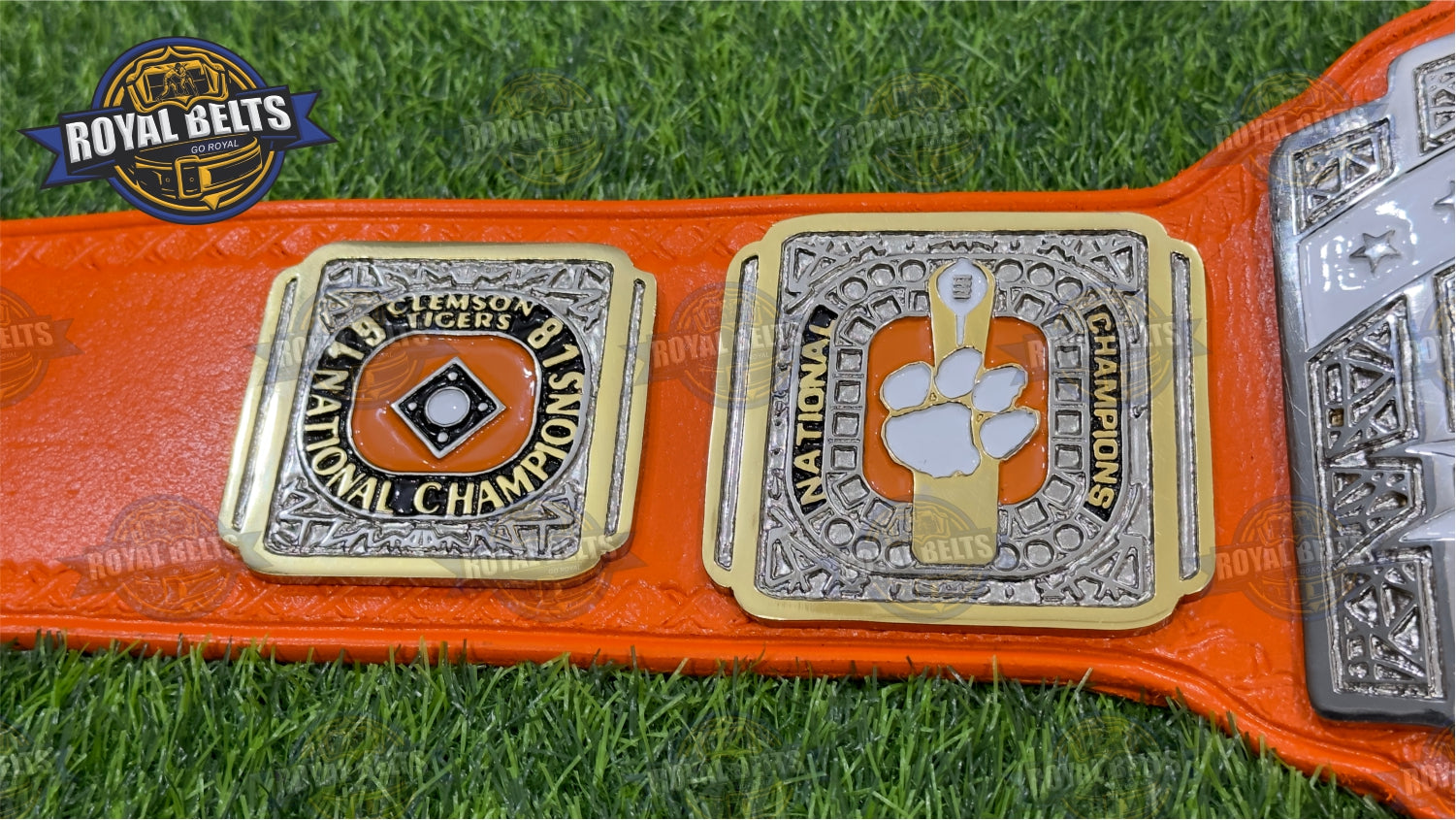 Clemson Tiger University Title Belt premium sports memorabilia collectible