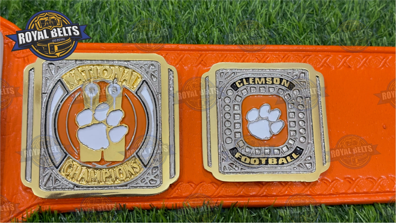 Clemson Tiger University Title Belt premium sports memorabilia collectible 
