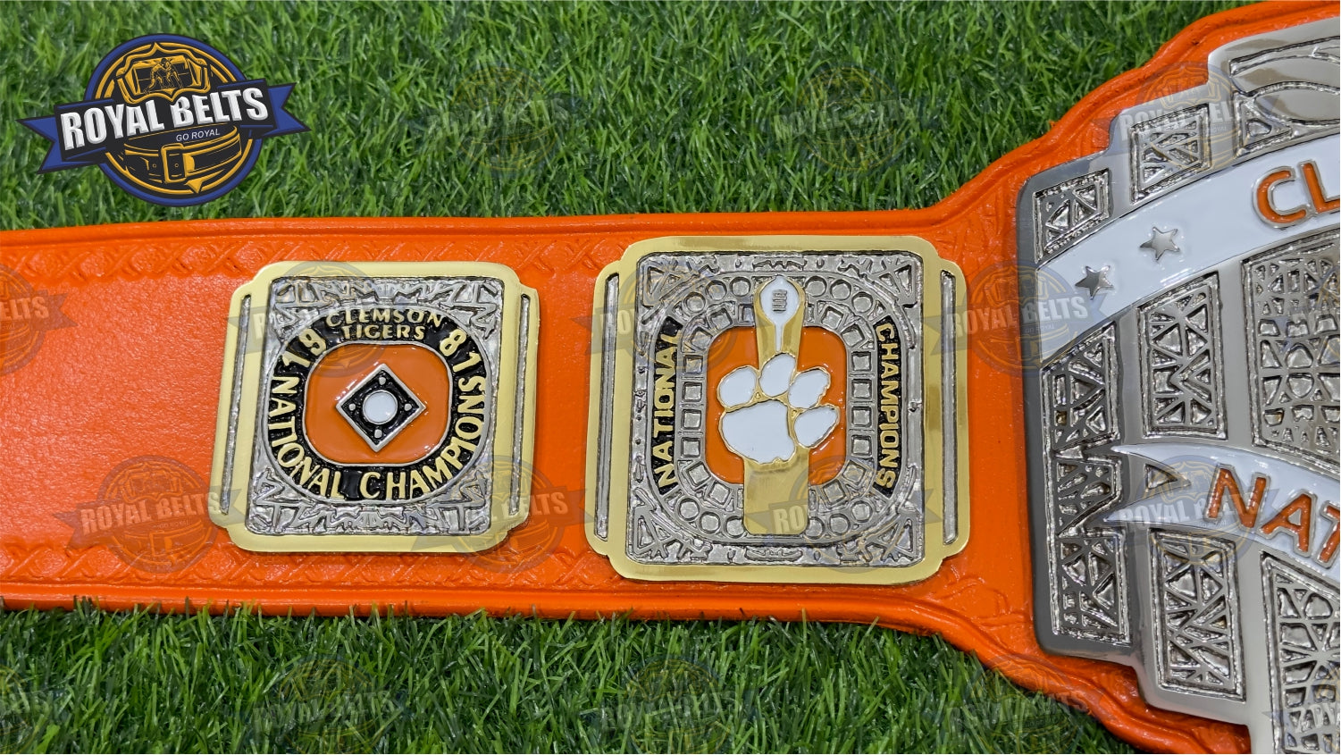 Clemson Tiger University Title Belt pro style college championship replica
