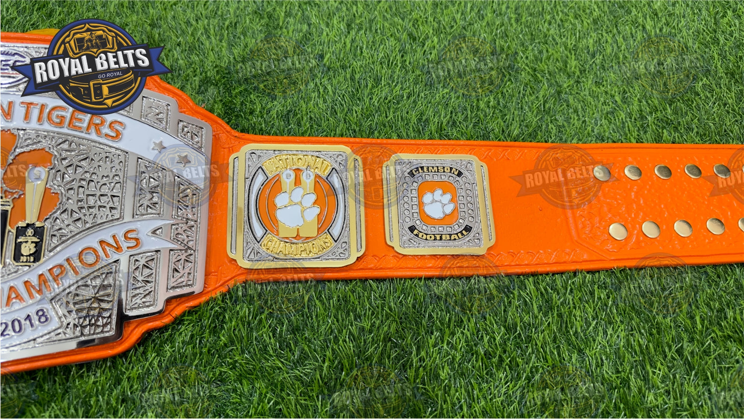 Clemson Tiger University Title Belt collector edition football championship belt
