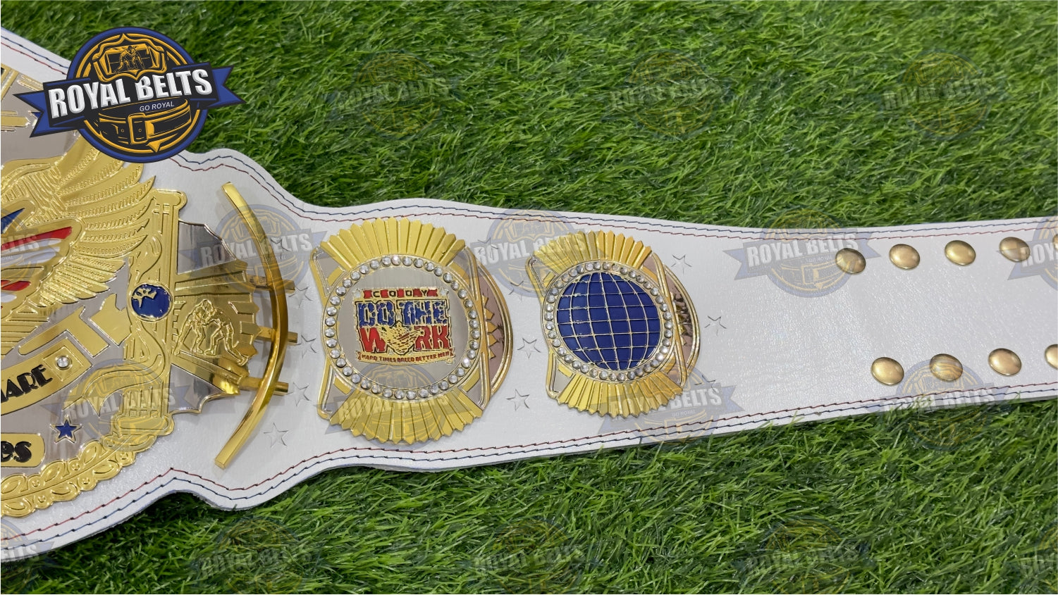 WWE Cody Rhodes Belt replica brass plated wrestling belt adult size Crafted by Royal Belts