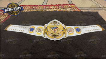 American Cody Rhodes CNC Title Belt replica featuring deep etched stacked plates Crafted by Royal Belts
