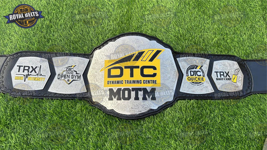 DTC Custom Gym Title Belt Adult Size