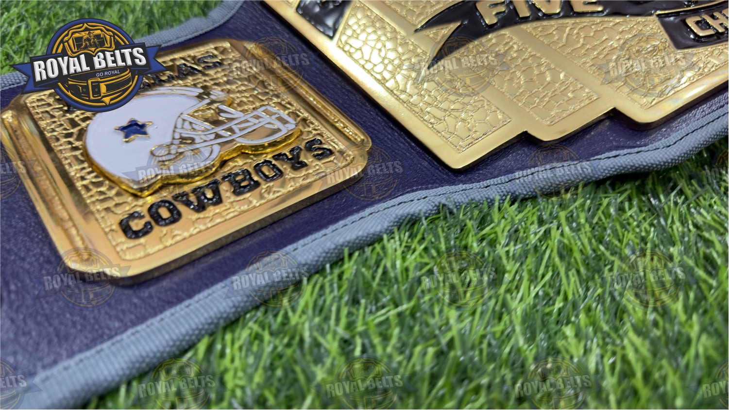 Dallas Cowboys NFL Football Title Belt custom football championship belt replica