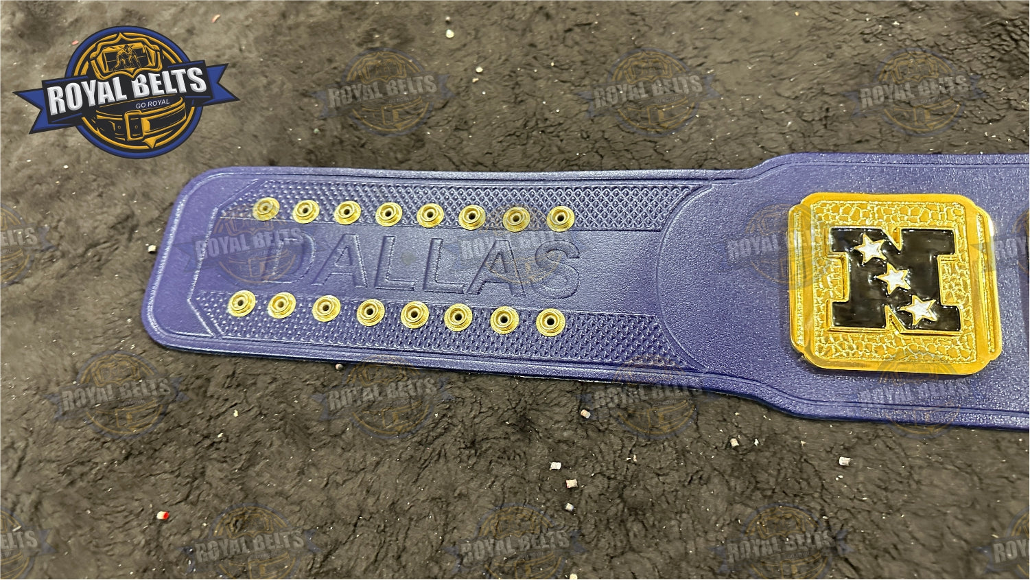 Dallas Cowboys NFL Football Title Belt custom engraved NFL championship belt