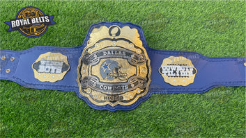 Dallas Cowboys NFL Superbowl Custom Championship Title Belt