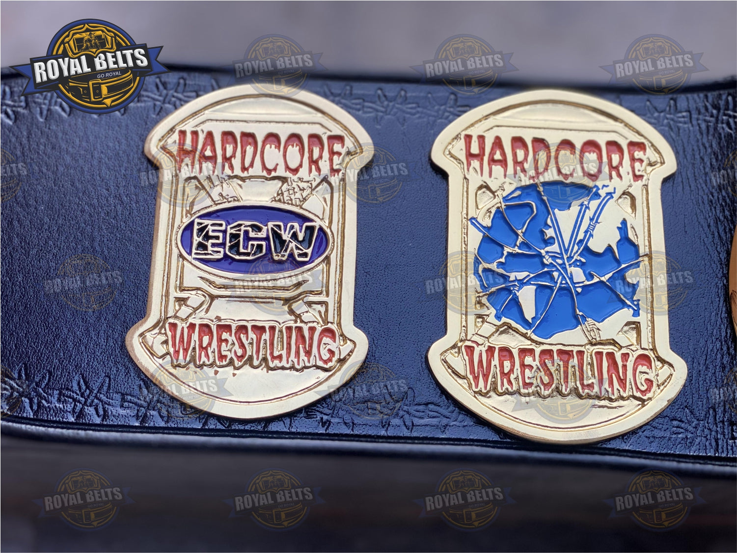 TAZ ECW Heavyweight Championship Belt full size replica collectible wrestling belt