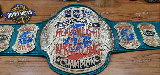 ECW World Heavyweight Championship Replica Title Belt Adult Size Zinc Plated