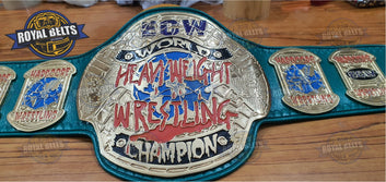 ECW World Heavyweight Championship Replica Title Belt Adult Size Zinc Plated
