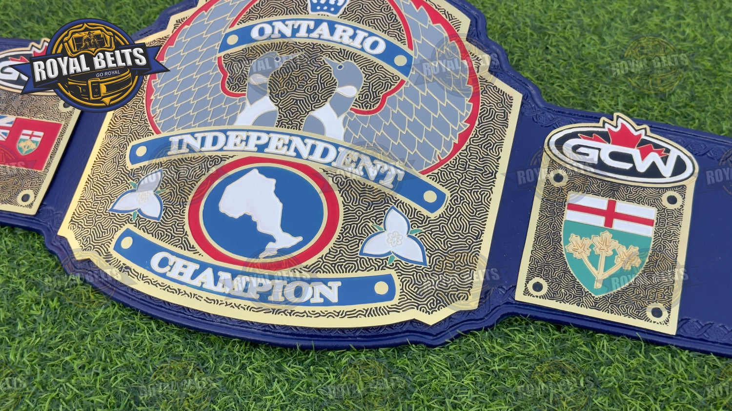 GCW Ontario Independent Champion Wrestling Belt