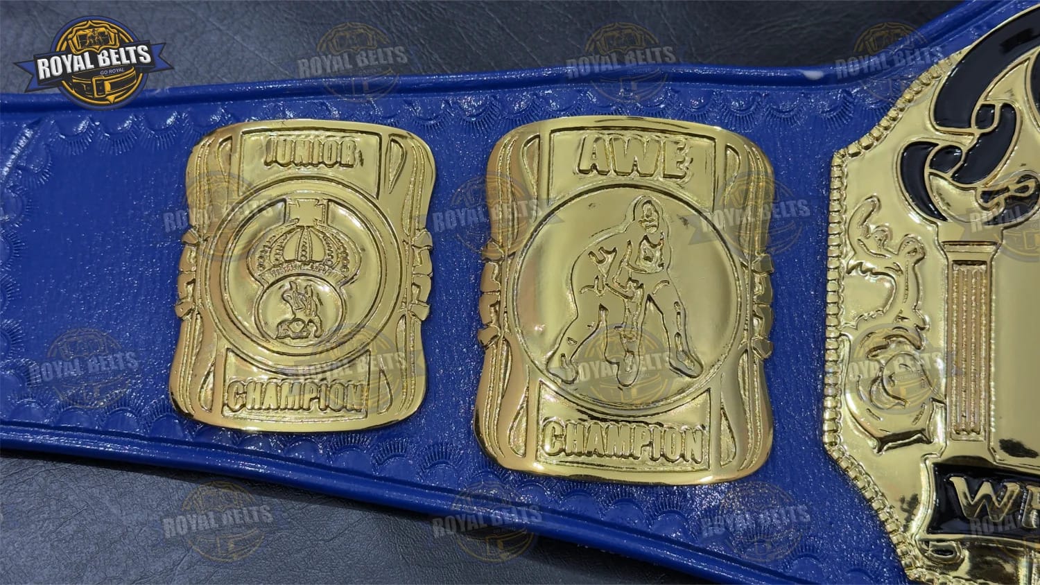 Georgia Junior Championship belt premium finish