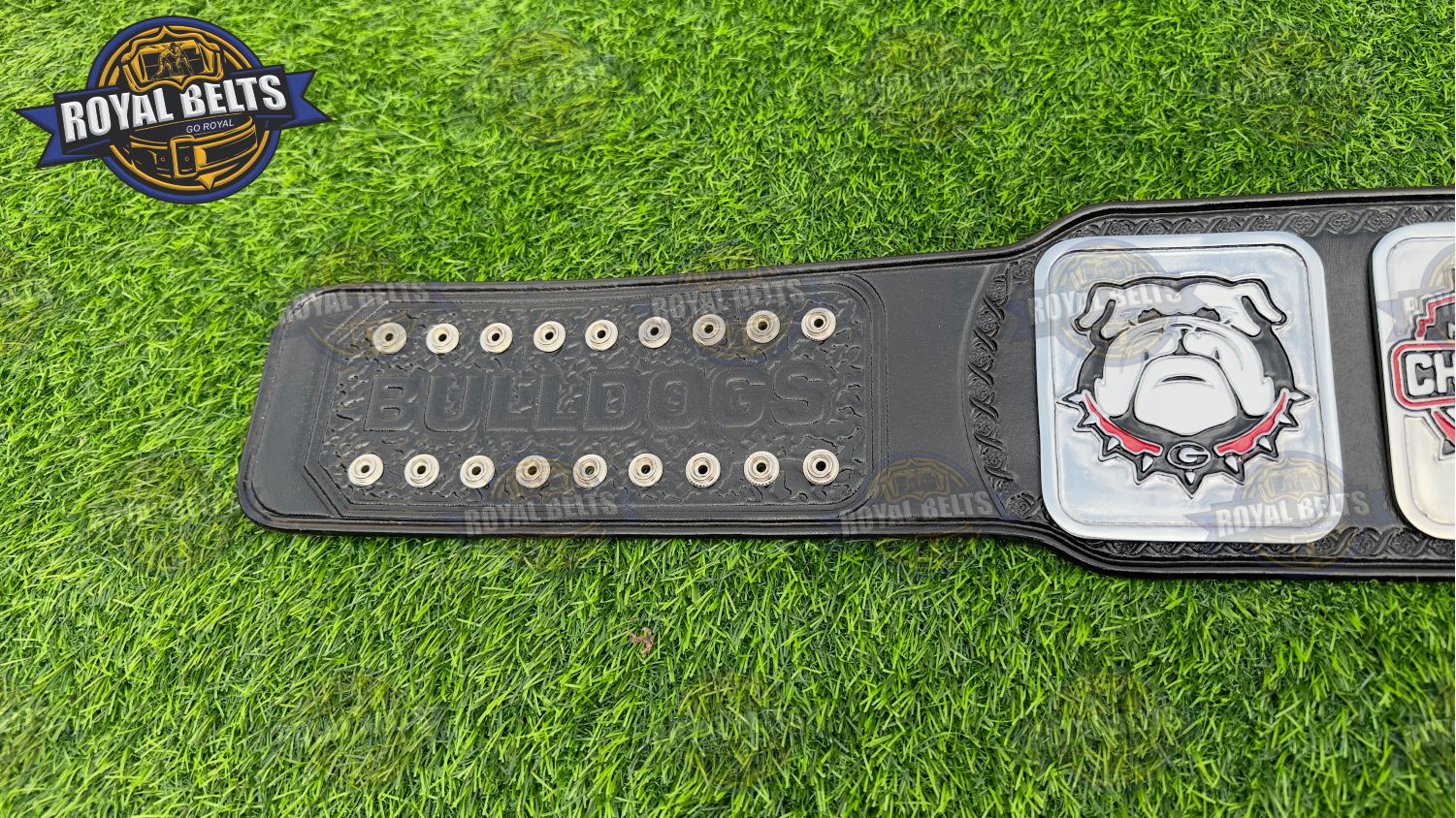 Georgia Bulldog Football Title Belt adult collectible championship display