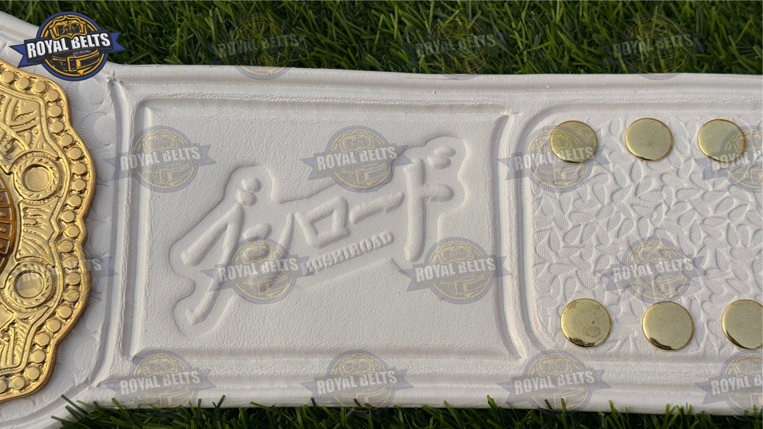 IWGP Intercontinental belt with thick leather strap construction