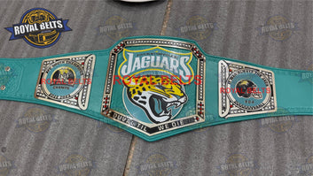 Jacksonville Jaguars Customise Championship Title Belt Brass Plated