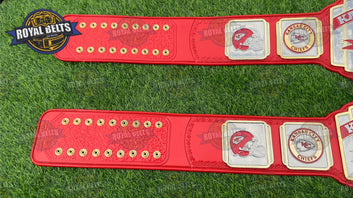 Kansas City Chiefs Super bowl NFL Championship Title Belt Zinc Plated