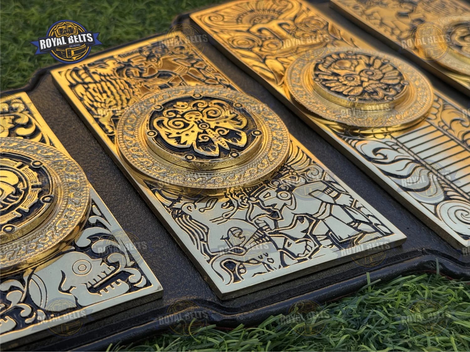 Lucha Underground GOG championship title belt triple layer collector edition