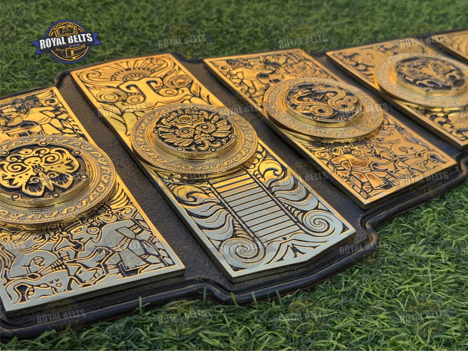 Lucha Underground GOG triple layer wrestling belt professional style