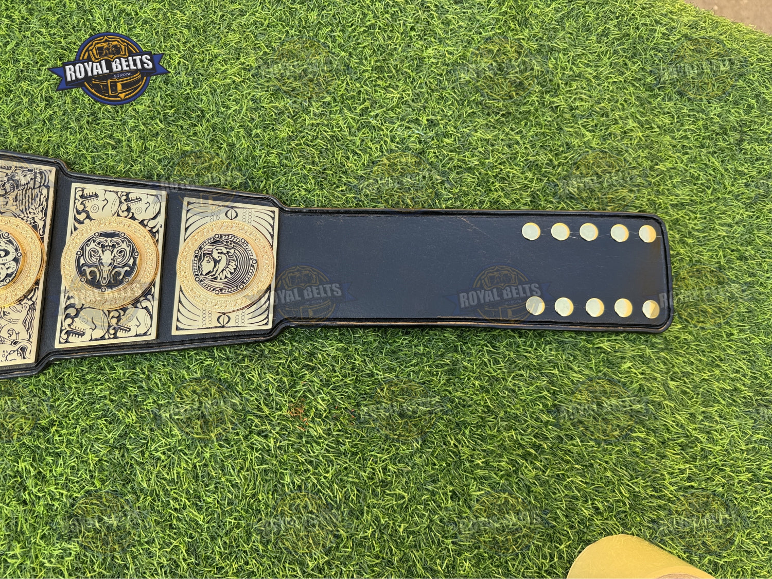 Lucha Underground GOG triple layer championship title belt display quality