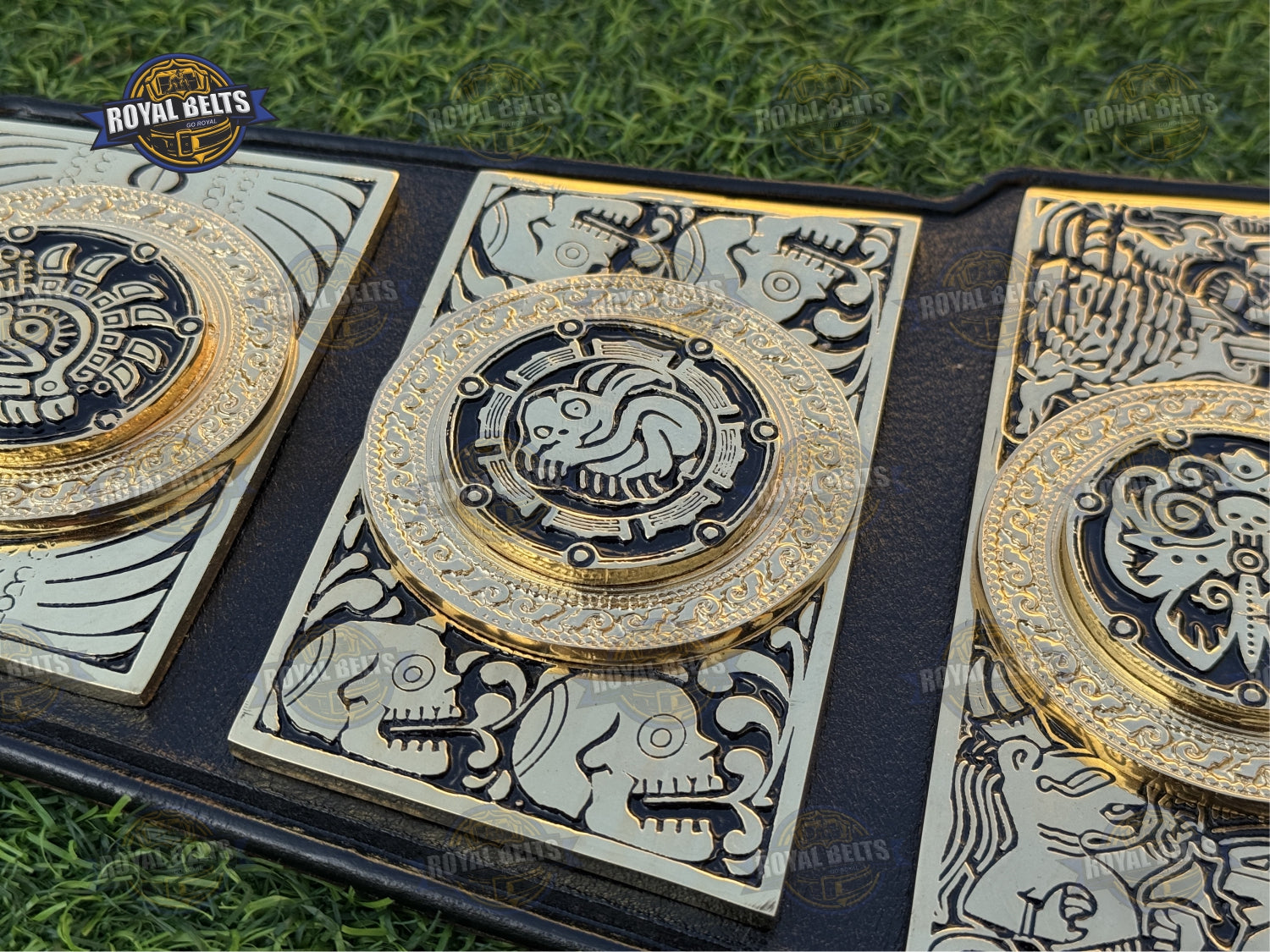 Lucha Underground GOG championship belt triple layer premium quality