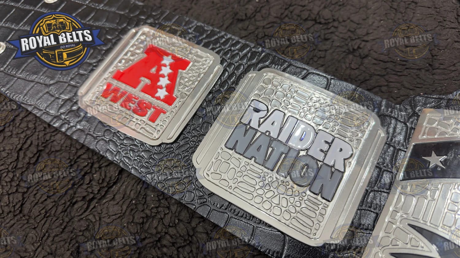 Lasco's NFL Oakland Las Vegas Raiders Super Bowls Title Belt