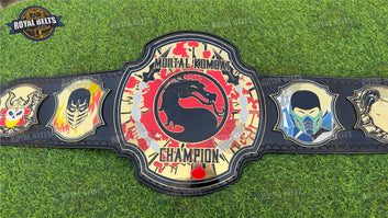 Kombat championship wrestling belt premium display Made by Royal Belts