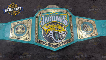 NEW Jacksonville Jaguars Customise Championship Title Belt Zinc Plated