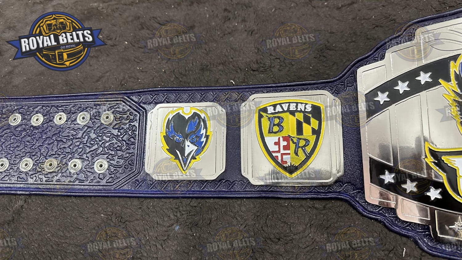 NFL RAVENS Custom Championship Title Belt