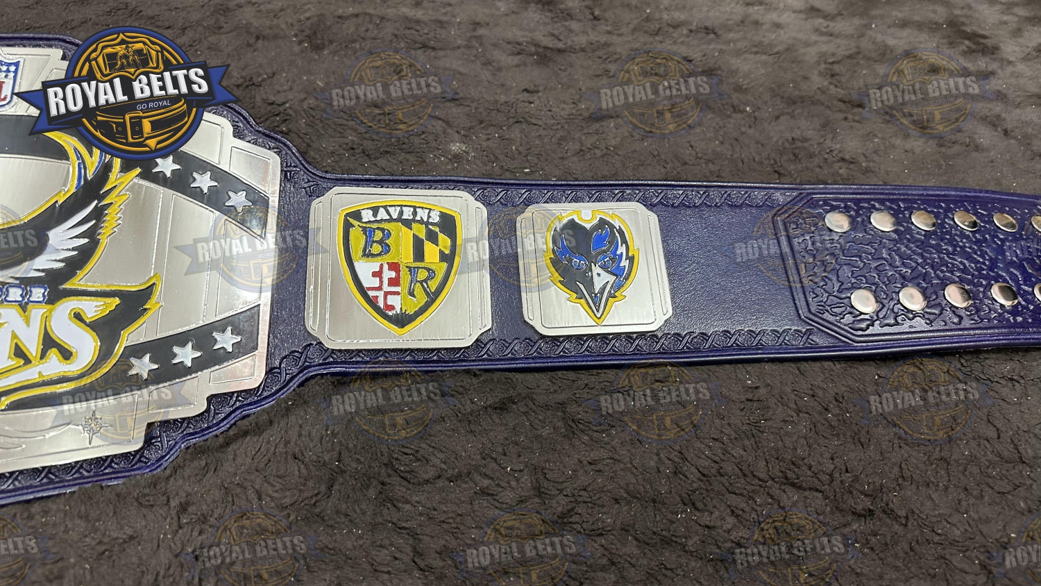 NFL RAVENS Custom Championship Title Belt