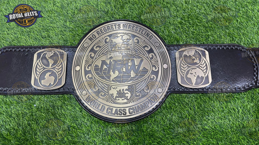 NRW custom HD CNC antique wrestling title belt Manufacture by Royal Belts 
