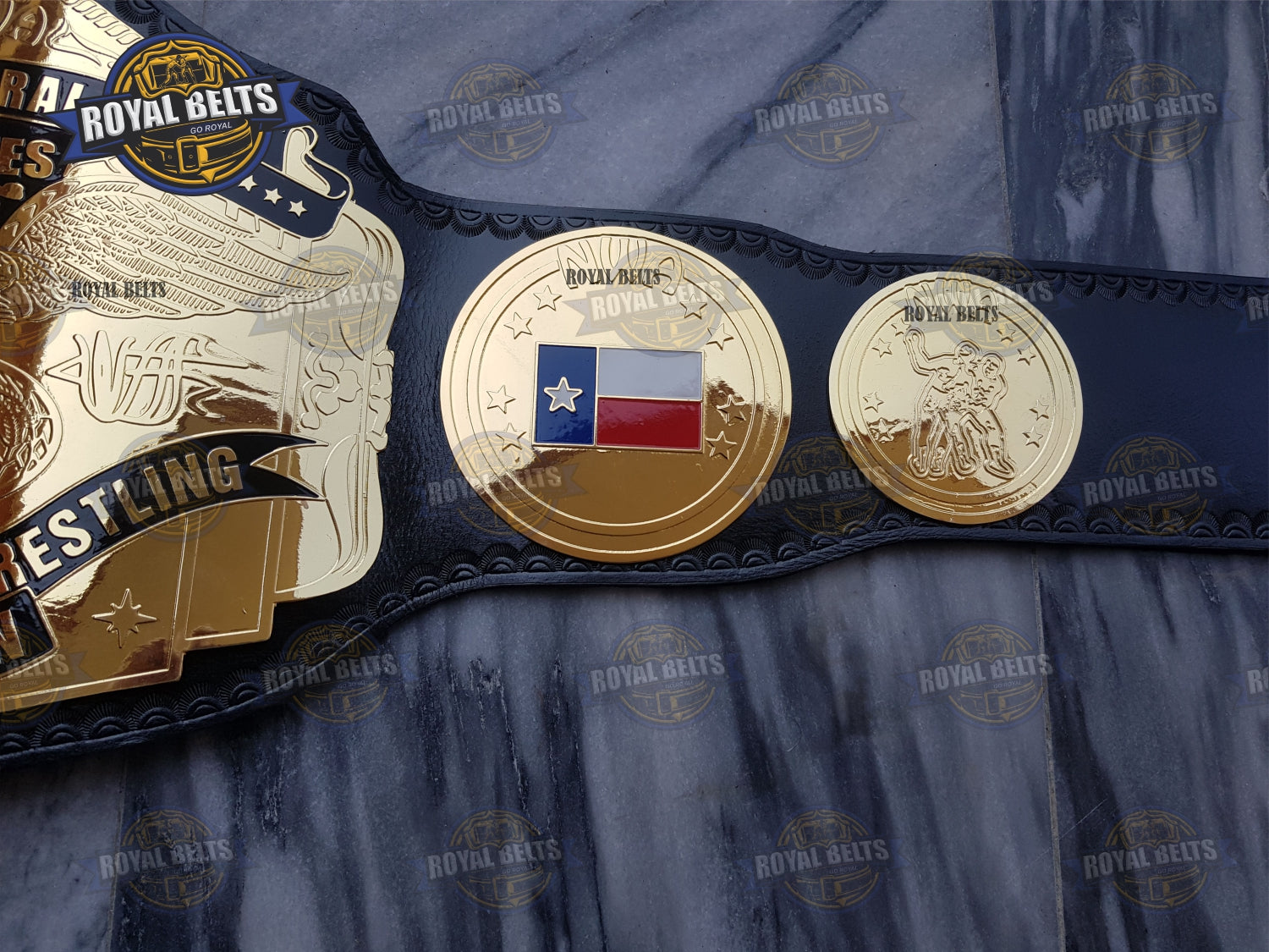 NWA Central States Wrestling Championship Belt