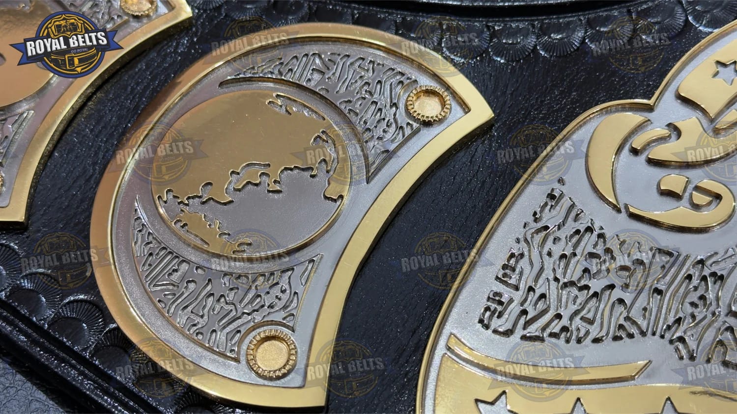 NWA Heritage Champion title belt HD display collectible
